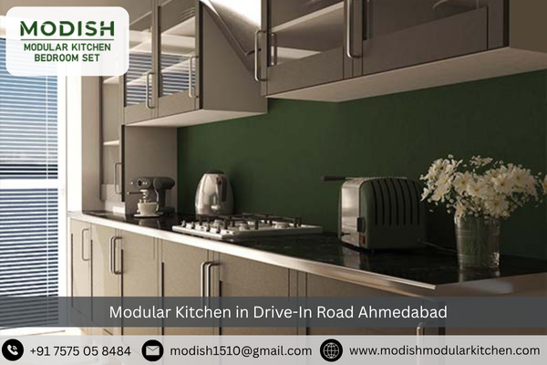 Modular Kitchen in Drive-In Road Ahmedabad 