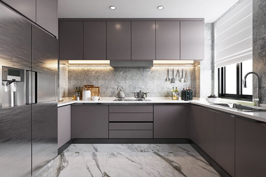 Modular Kitchen in Sindhu Bhavan